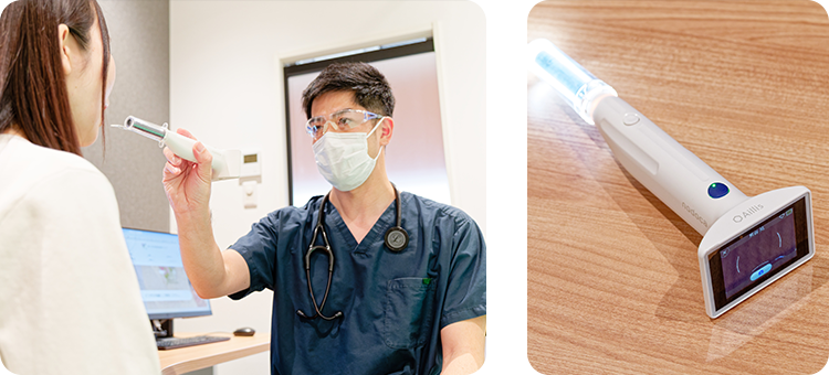 AI搭載インフルエンザ検査機器（nodoca）